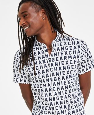 Men's All-Over Logo Shirt