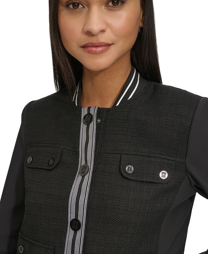 Karl lagerfeld discount paris tweed jacket