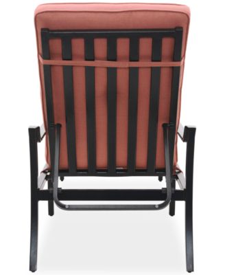 Wythburn Mix and Match Scroll Outdoor Chaise Lounge, Created for Macy's