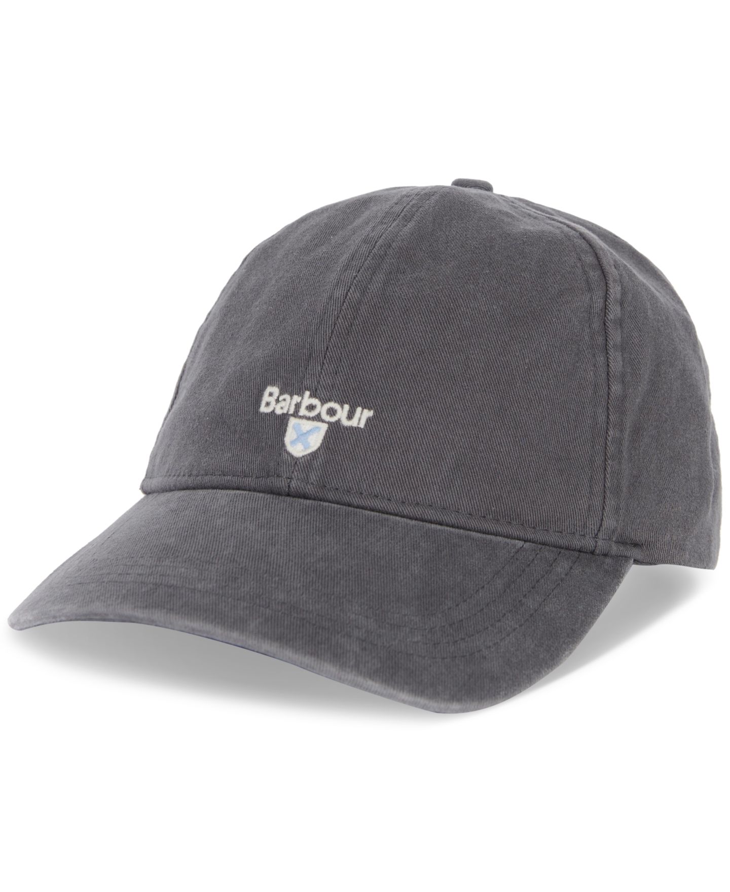Мужская кепка Barbour Cascade Logo Embroidered Sport, цвет: Тёмный серый — фото 1