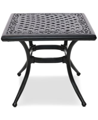 Wythburn Mix and Match 20" Square Cast Aluminum Outdoor End Table, Created for Macy's
