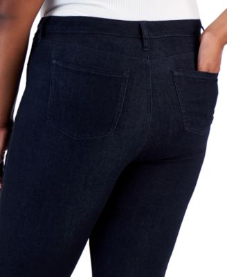 Plus Size High-Rise Straight-Leg Jeans