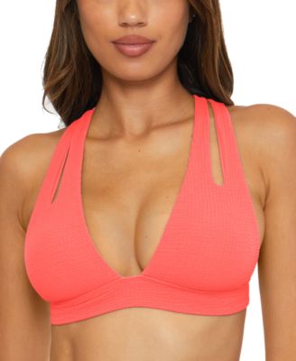 Becca - Women's Pucker Up Tear Drop Bikini Top