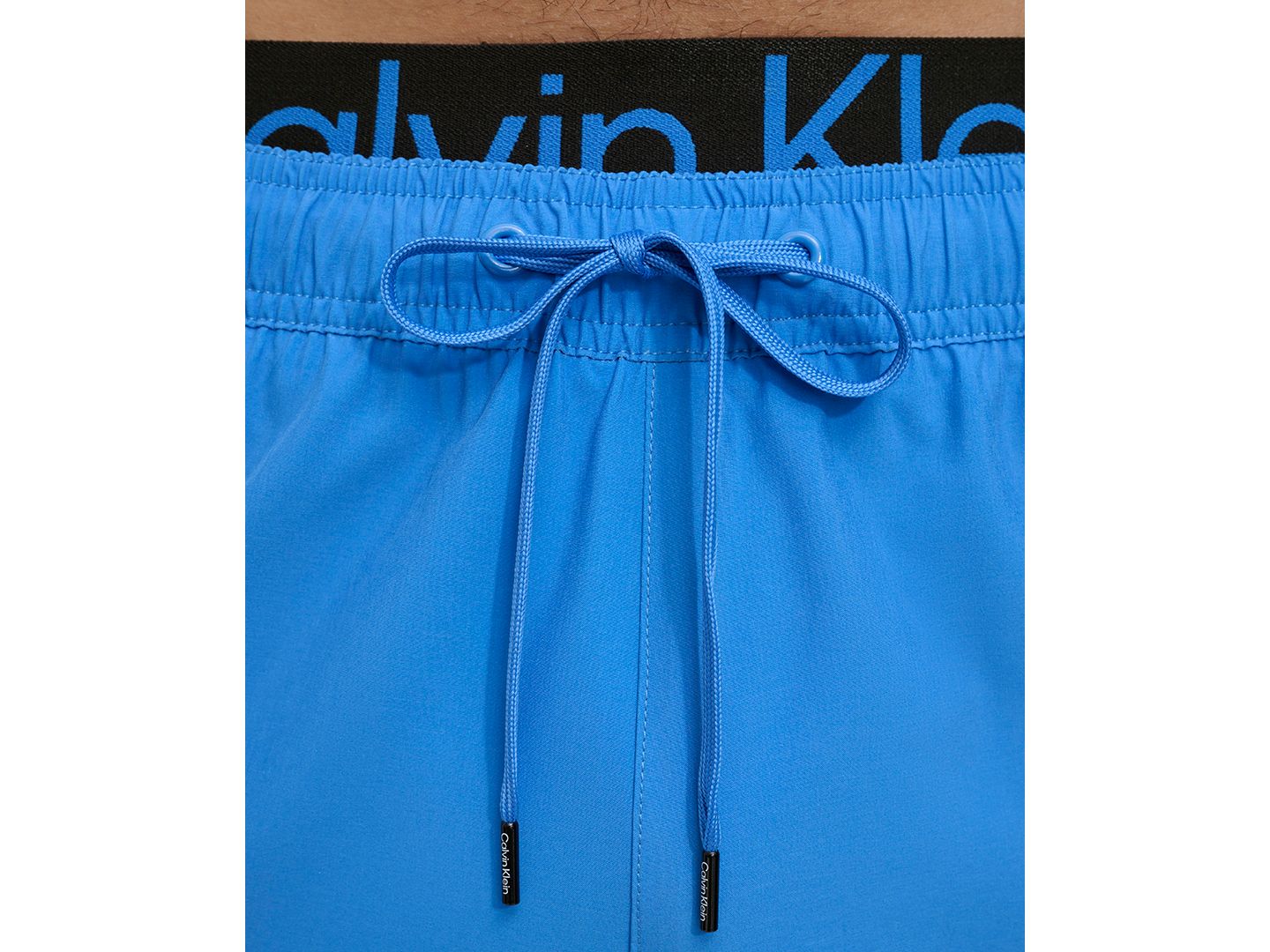 Плавки Euro для мужчин, с логотипом — Calvin Klein, цвет: Синий — фото 3