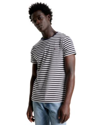 Tommy Hilfiger Men s TH Flex Slim Fit Striped T Shirt Macy s