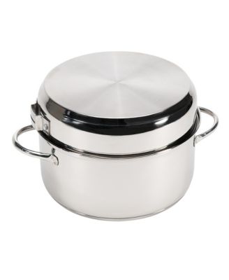 Heavy Duty Stainless Steel-Clad Cook Set