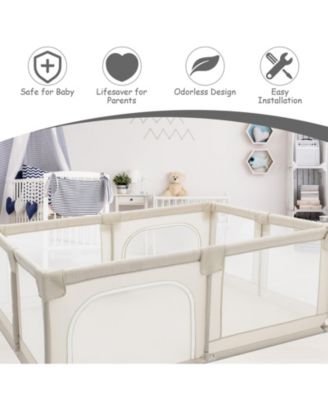 Baby Playpen Extra Large Kids Activity Center Safety Play