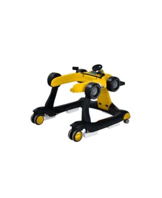Slickblue Kids 4-in-1 Foldable Activity Push Walker with Adjustable Height - Yellow 99$