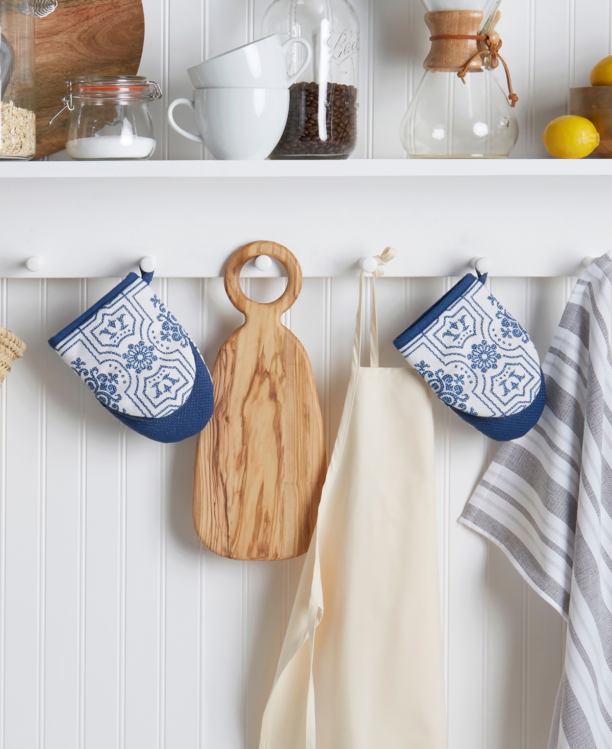 Martha Stewart Printed Mini Oven Mitt 2 Pk