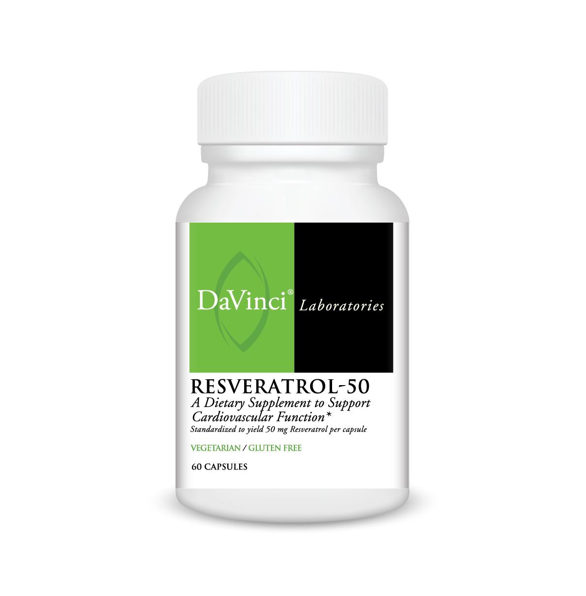 DaVinci - Resveratrol-50 - 60 Capsules