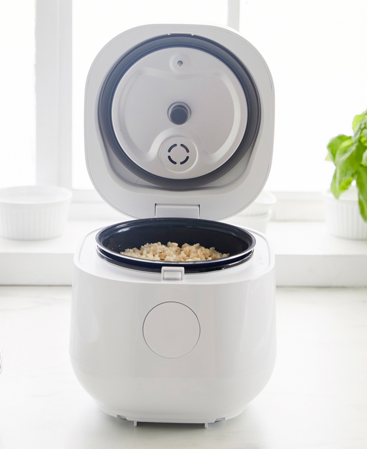 Greenlife Healthy Ceramic Nonstick Rice And Grains Cooker In White