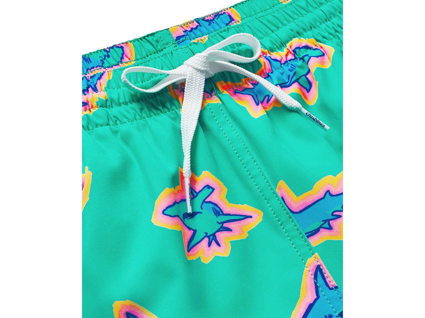 Плавки The Apex Swimmers 5-1/2" для мужчин — Chubbies, цвет: Мятный — фото 6