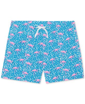 Men's The Domingos Are For Flamingos Quick-Dry 5-1/2" Swim Trunks