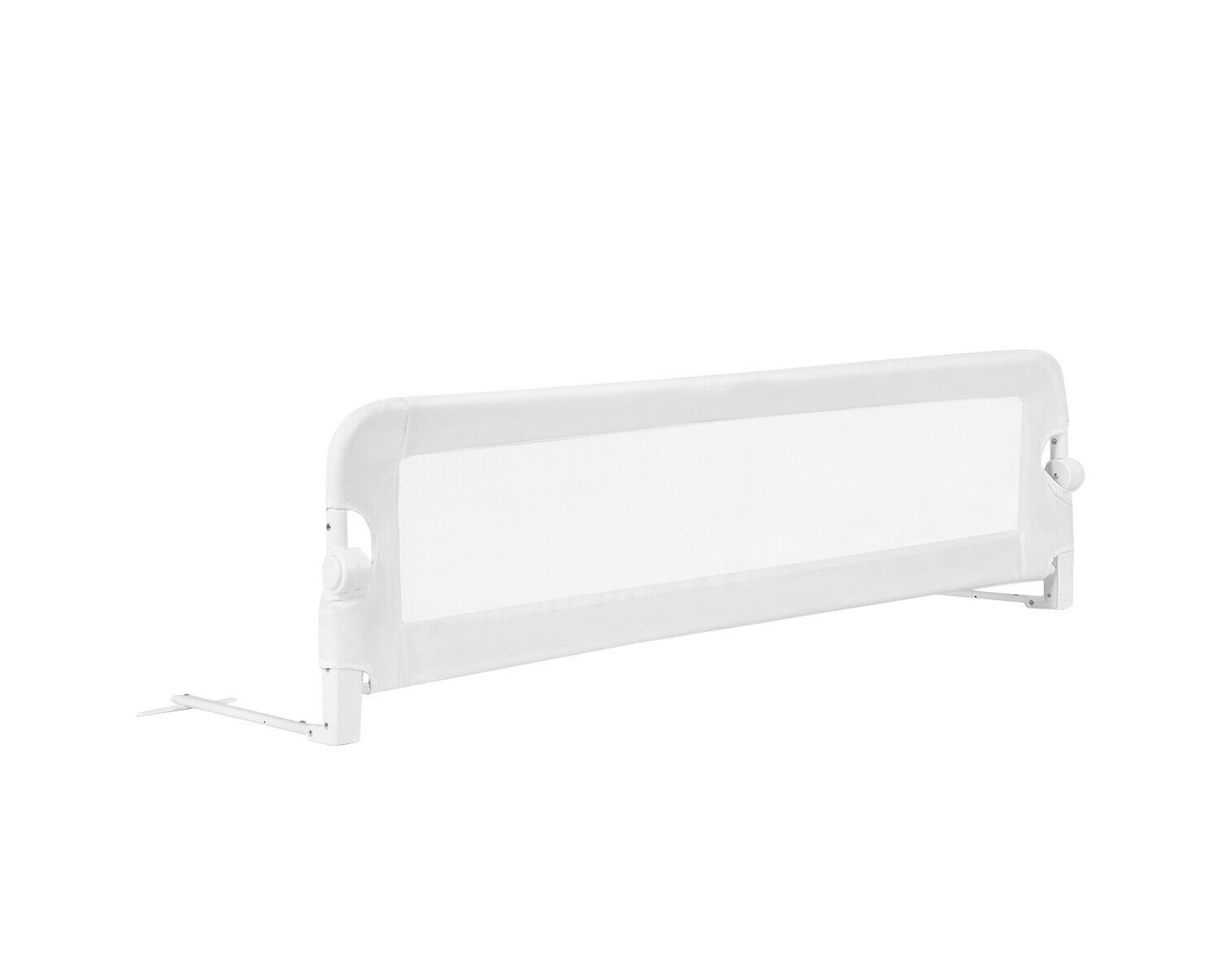 Extra Long Foldable Bed Guard Rail for Children, Easy to Install and Store