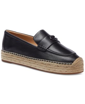 COACH - Women's Camilla Logo Espadrille Flat Loafers