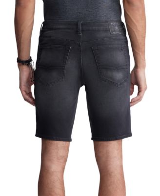Men's Dean Relaxed-Straight Fit Stretch Knit 10.5" Denim Shorts