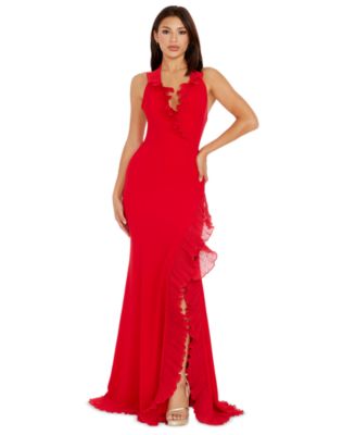 Dress the Population Women's Kathleen Ruffled Dress - Macy's