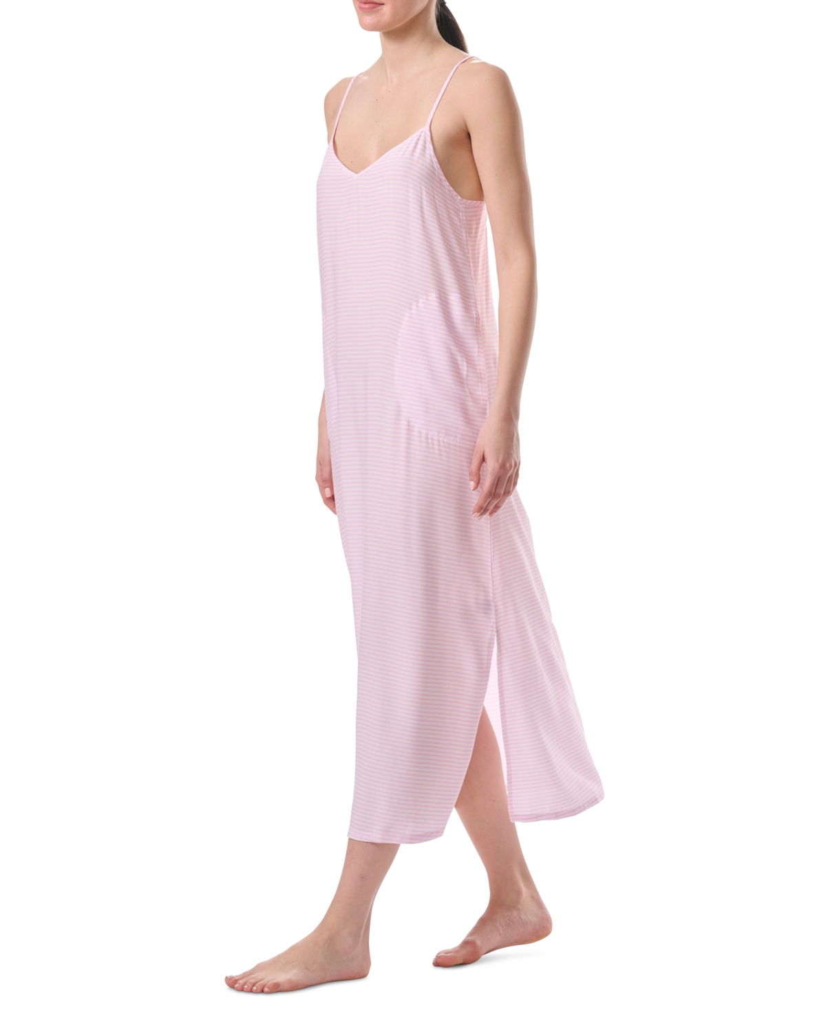 Splendid Women's Printed Side-Split Long Chemise