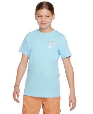 Nike - Big Kids Sportswear Printed Crewneck T-Shirt
