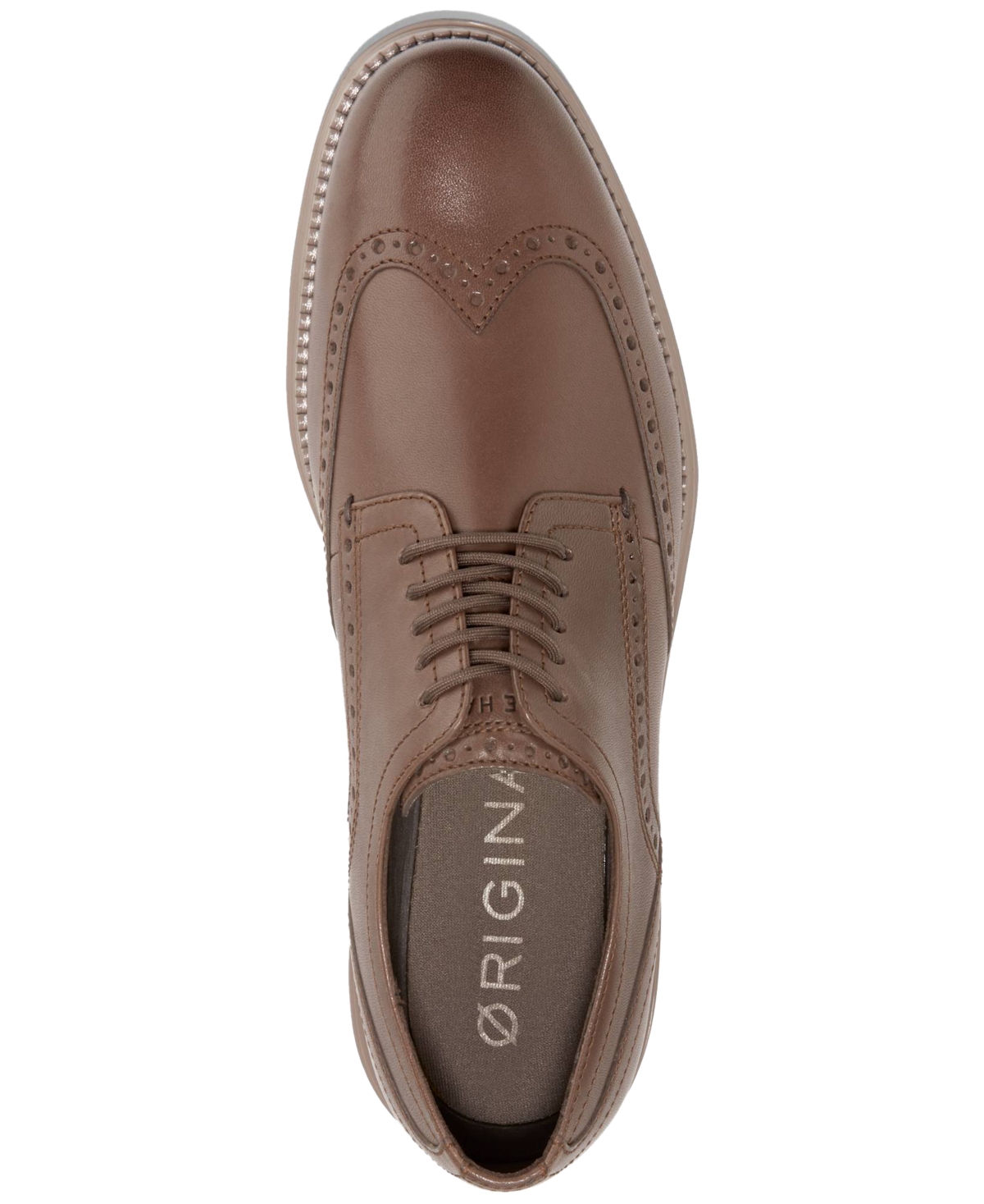 Cole Haan Men's riginalGrand Lace-Up Wingtip Oxford Shoes -irish Coffee