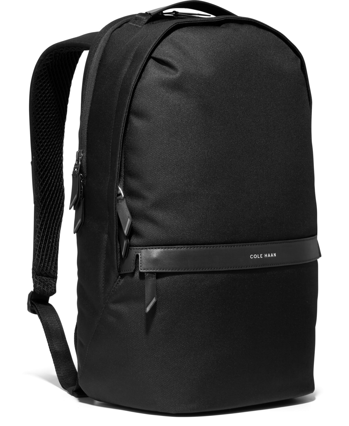 Shop Cole Haan Triboro Large Nylon Backpack Bag In Black
