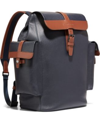 Triboro Large Leather Rucksack Bag