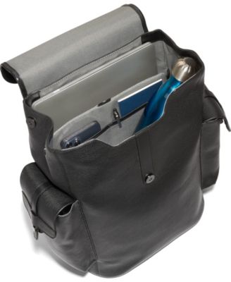 Triboro Large Leather Rucksack Bag