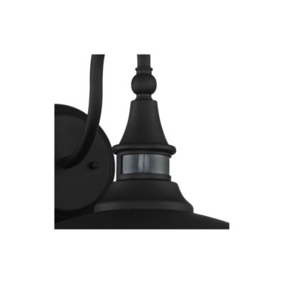 Dusk To Dawn Motion Sensor Dark Sky 12 1/2" Gough Rustic Industrial Farmhouse Outdoor Barn Light Fixture