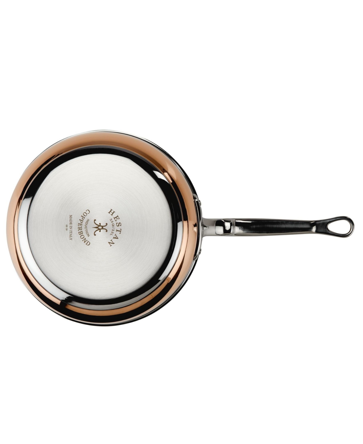 Shop Hestan Copperbond Copper Induction 3.5-quart Covered Essential Pan With Helper Handle