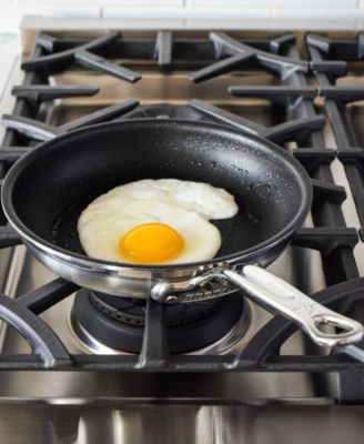 ProBond Clad TITUM&reg; Stainless Steel Nonstick 8.5" Open Skillet