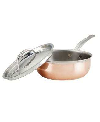 CopperBond Copper Induction 2-Quart Covered Saucier