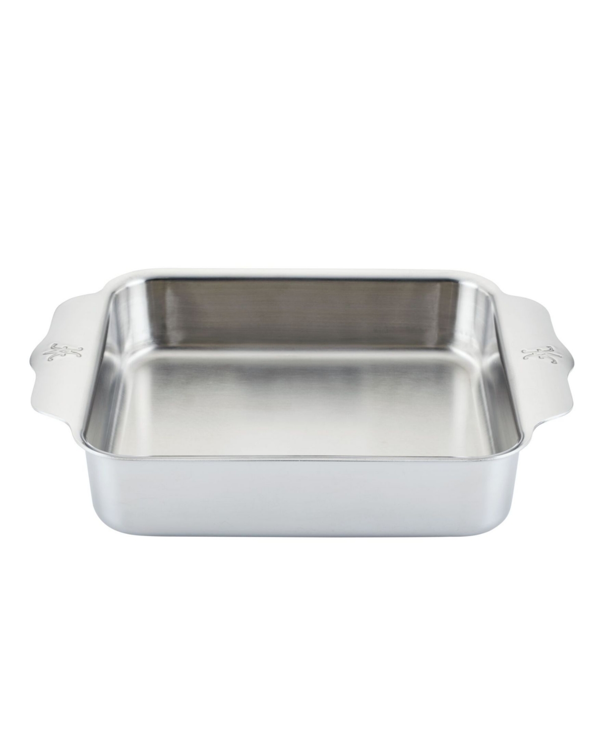 Shop Hestan Provisions Oven Bond Try-ply Square Baking Pan In Stainless Steel