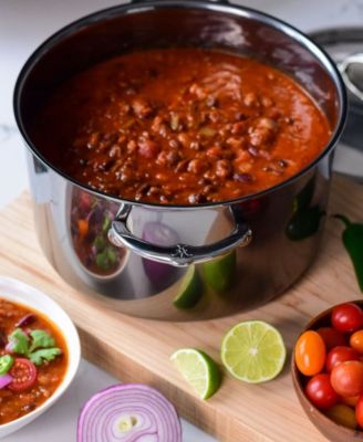 NanoBond Titanium Stainless Steel 8-Quart Covered Stock Pot