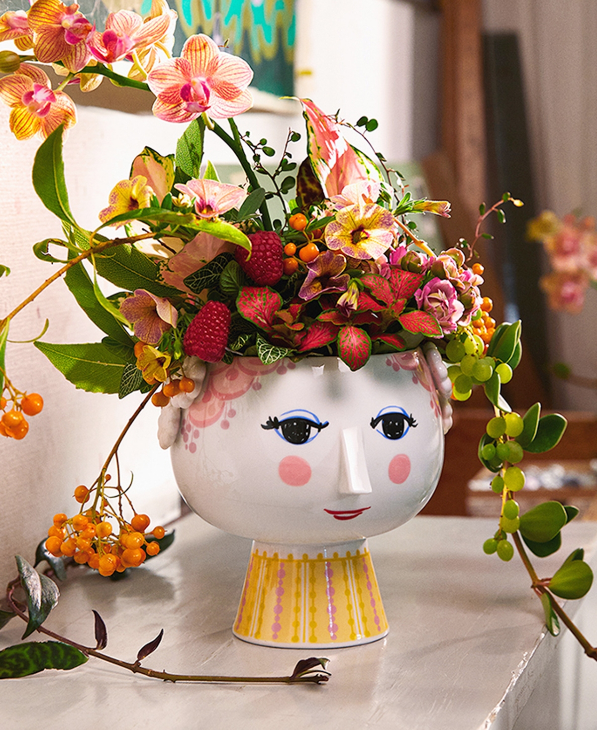 Rosendahl Eva 5.7" Flowerpot In Multi