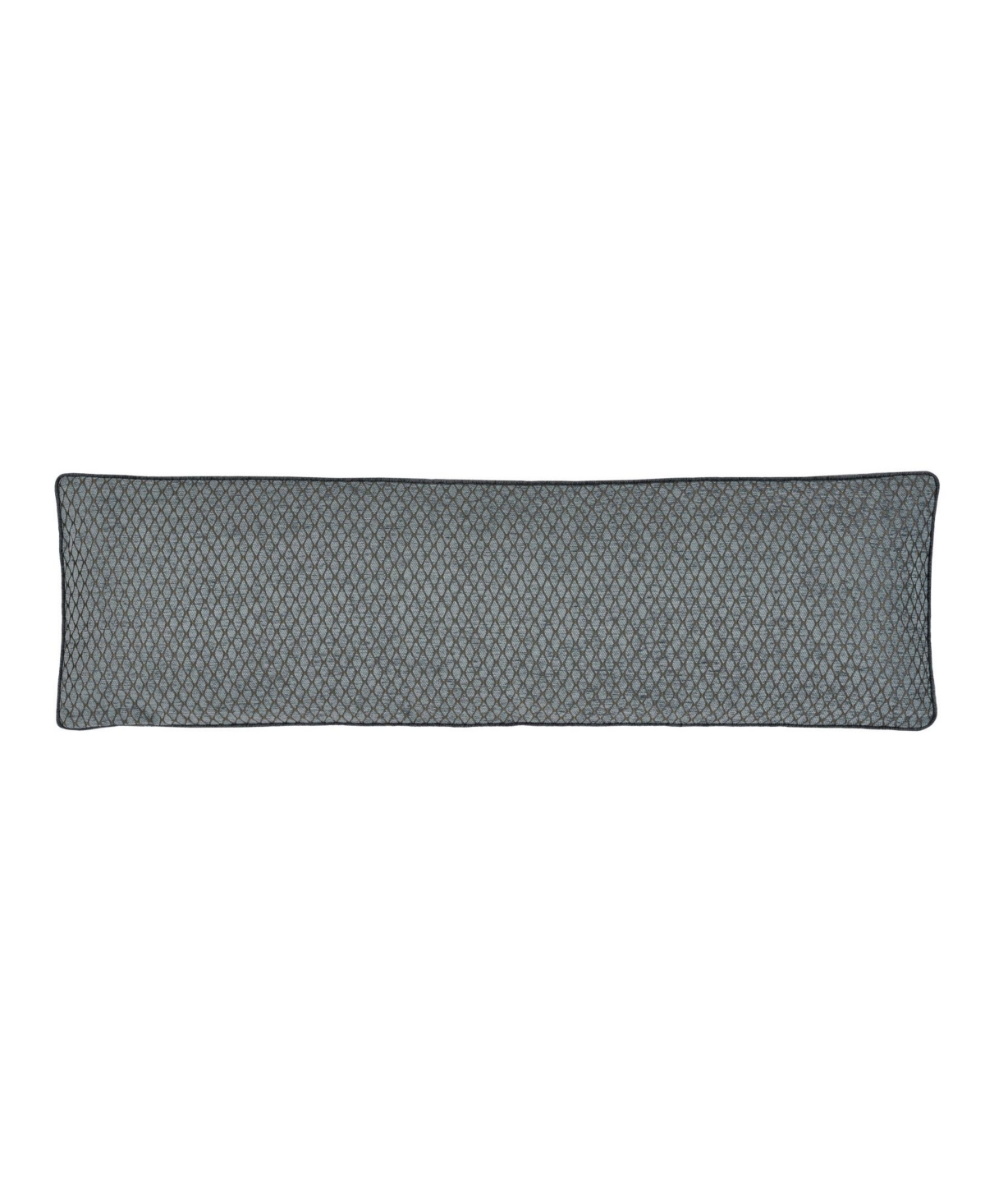 J Queen New York Amici Bolster Decorative Pillow, 15" X 52" In Powder Blue