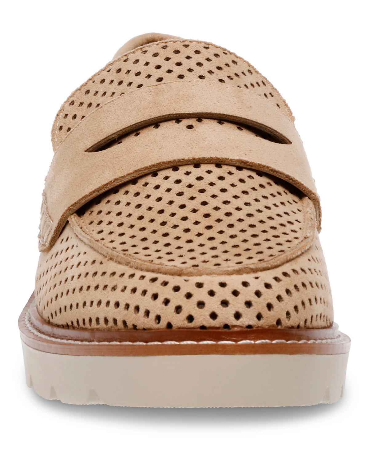 Anne Klein Women's Elia Perforated Penny Loafers