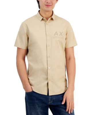 A|X Armani Exchange - Men's Sun-Faded Logo Shirt