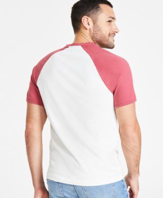 Men's Regular-Fit Colorblocked Baseball Henley