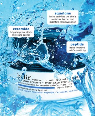 The True Cream Moisturizing Bomb With Peptide, Ceramide & Squalane, 1.69 oz.