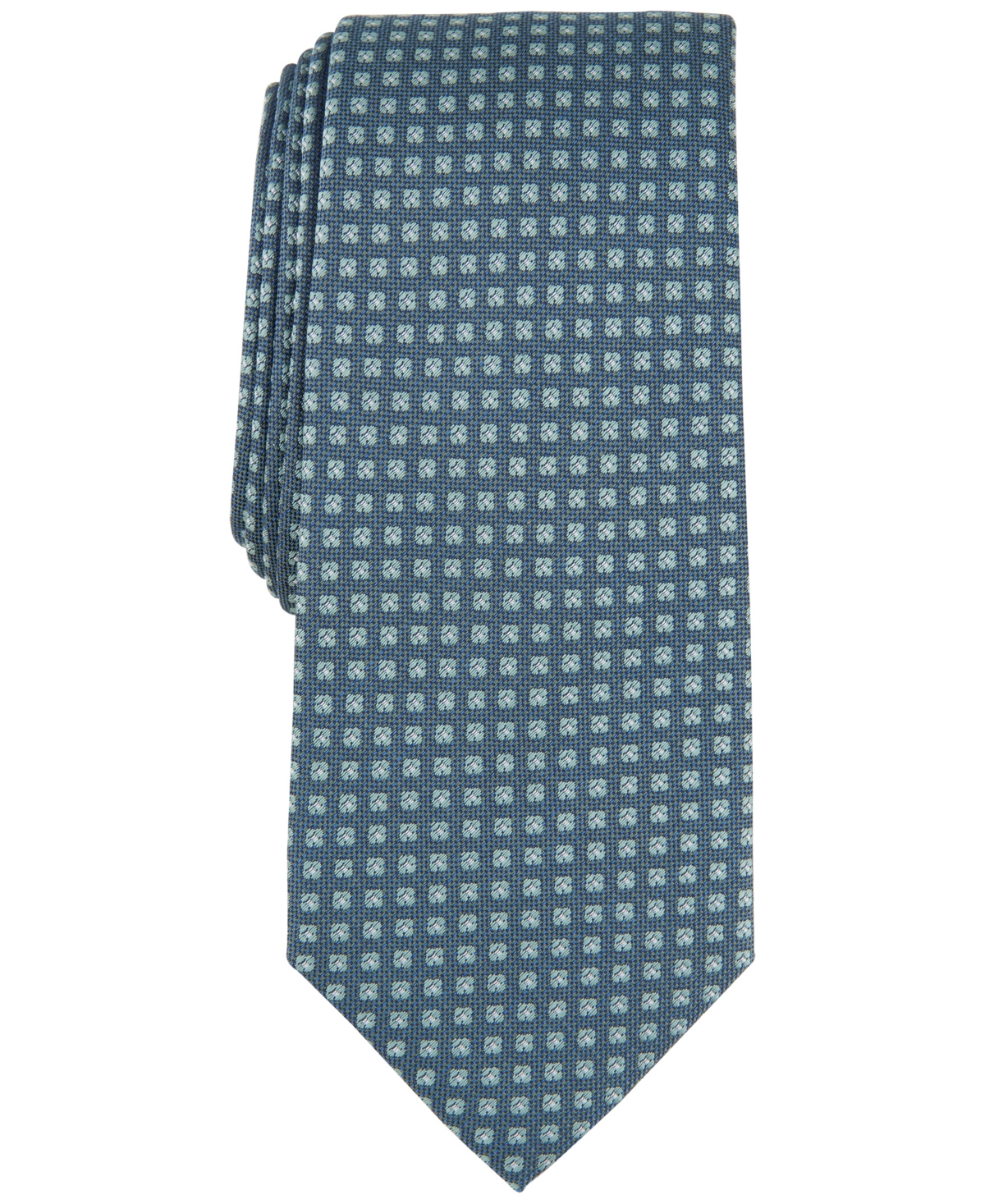 Alfani Men's Hazel Square Tie, Created For Macy's In Mint