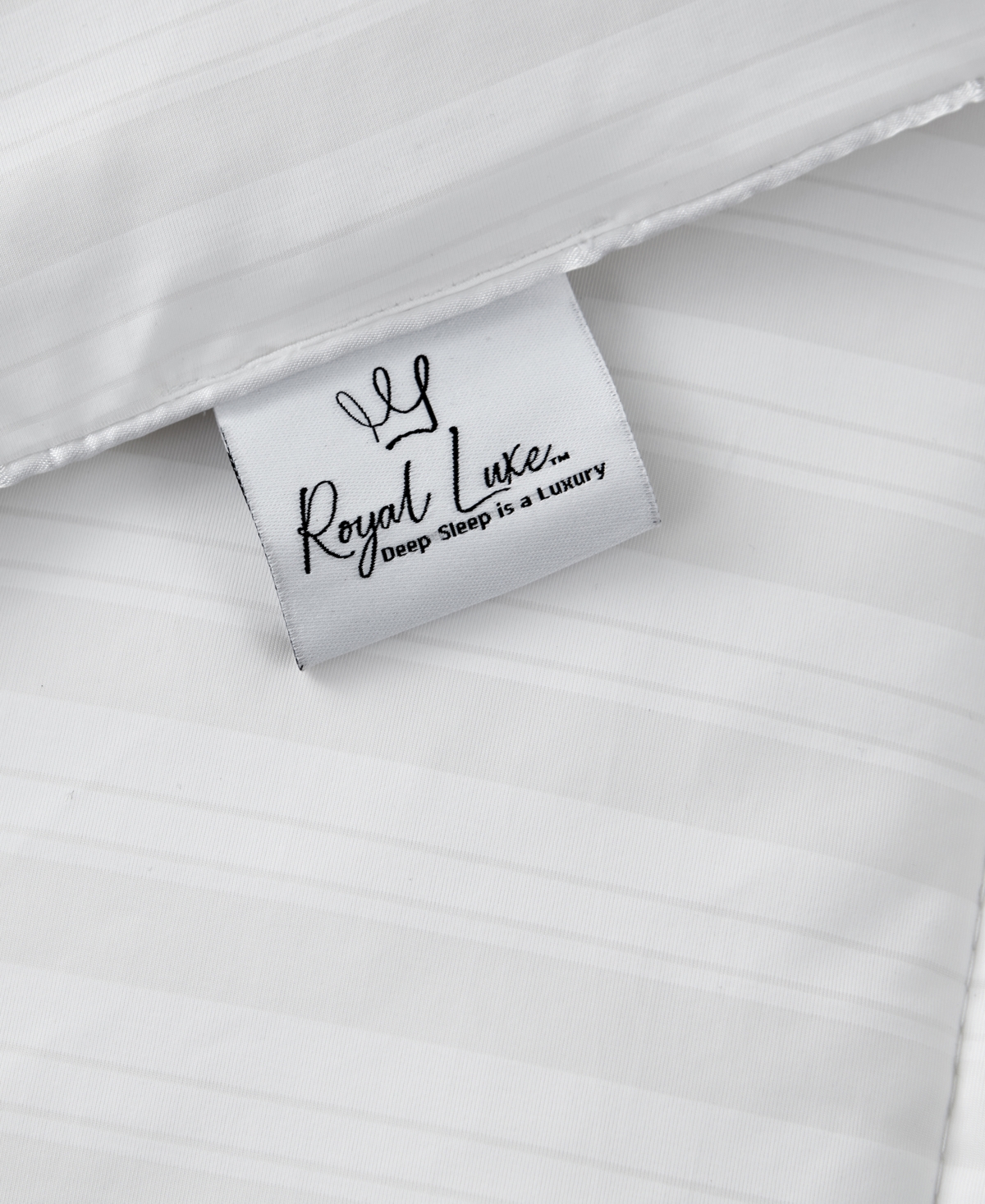 Shop Royal Luxe Cool Touch Down Alternative Comforter, Twin, Created For Macy's In White