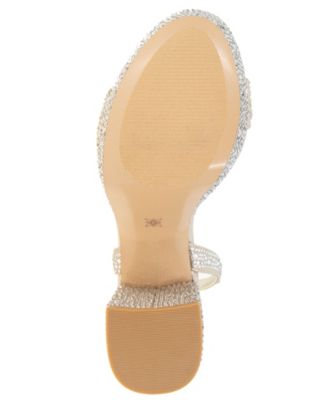 Women's Pristal Rhinestone Platform Buckle Dress Sandals