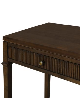 Martha Stewart Kenna 47.5" Fluted 2-Drawer Wood Storage Console Table