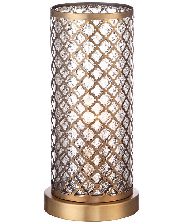 360 Lighting Alcazar Modern Glam Luxury Accent Table Lamp 12" High
