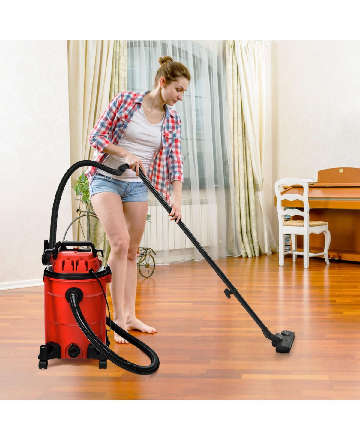 3 in 1 Gallon 4.8 Peak Hp Wet Dry Vacuum Cleaner with Blower