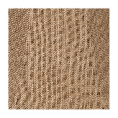 Set of 2 Bell Lamp Shades Natural Medium 7" Top x 14" Bottom x 10.5" High Spider Replacement Harp and Finial Fitting