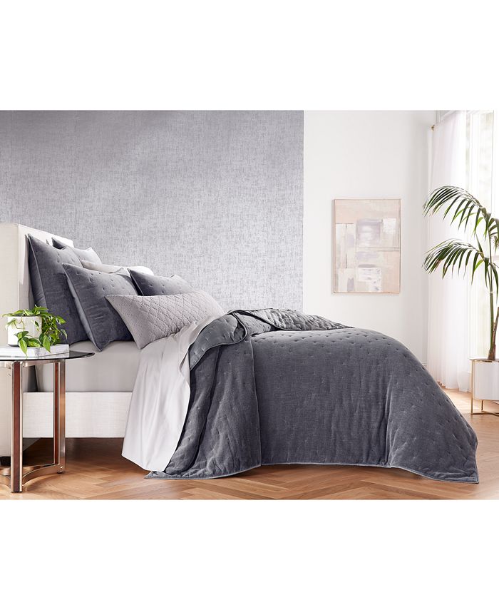 Hotel Collection Reversible Chenille 3Pc. Coverlet Set, Full/Queen