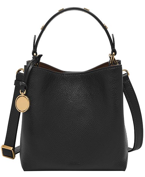 alfani Fossil Jessie Small Bucket Crossbody Bag Handbags Purses & Accessories