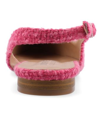 Women's Daphnne Pointed Toe Slingback Flats