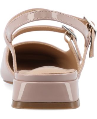 Women's Gretchenn Multi Strap Mary Jane Slingback Flats